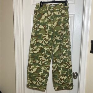 Celebrity Pink Camouflage Pants